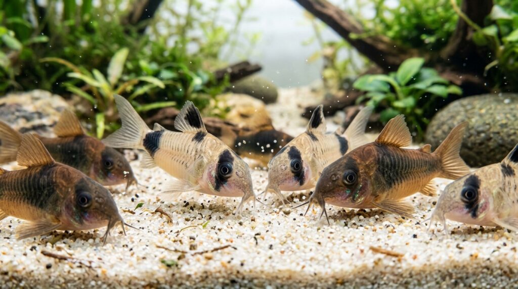 Corydoras Catfish Care Guide: Best Sand Substrate, Diet, and Schooling Behavior - corydoras catfish care