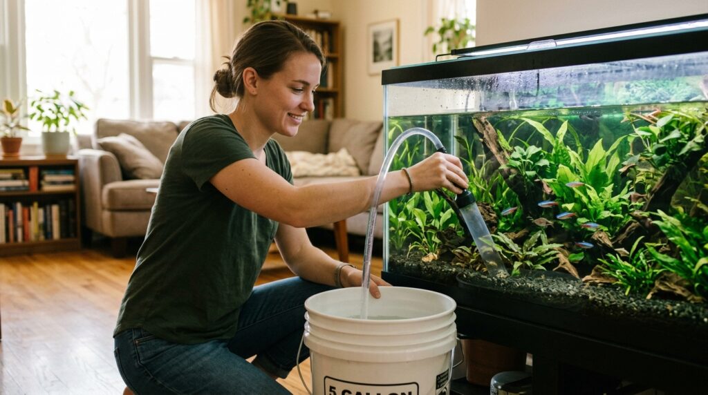 How Often Should You Change Aquarium Water - change aquarium water